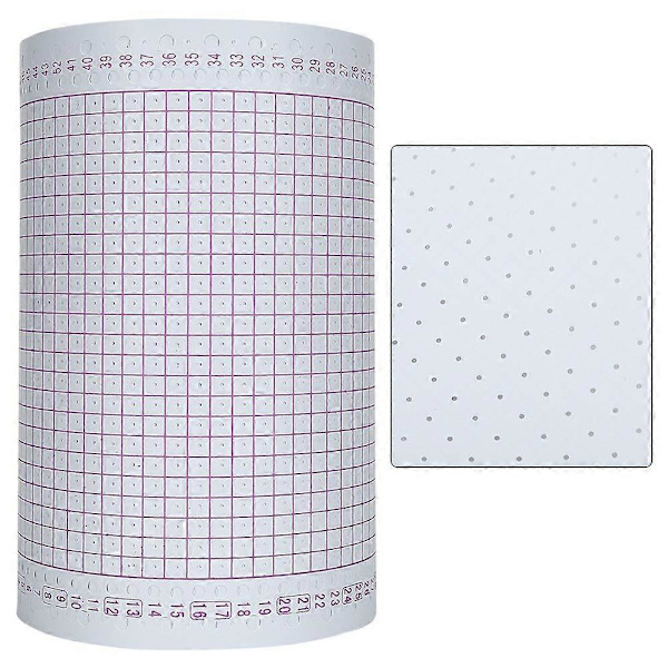 Stickningsmaskin Punchkort, 24 Stickor, för KH821 KH891 SK360 Stickningsmaskin Delar Tillbehör Db