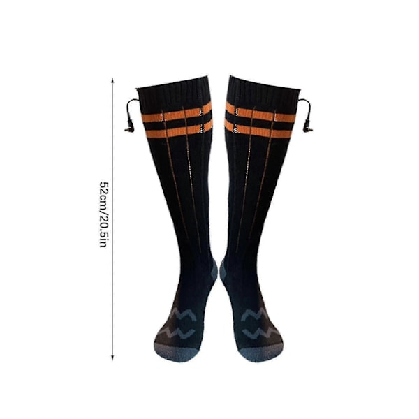 Oppvarmede Sokker For Menn/kvinner - Oppladbare Elektriske Sokker Med Stor Batterikapasitet For Opp Til 10 Timer Oppvarmingstid{ DB} socks