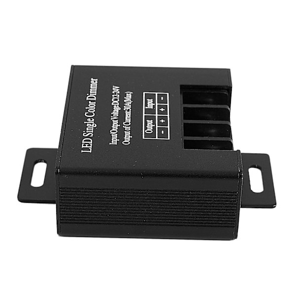 30a enkelkanals LED-dimmerkontroller med 3-knapps trådlös RF-fjärrkontroll för enfärgad 5050 3528 LED-list