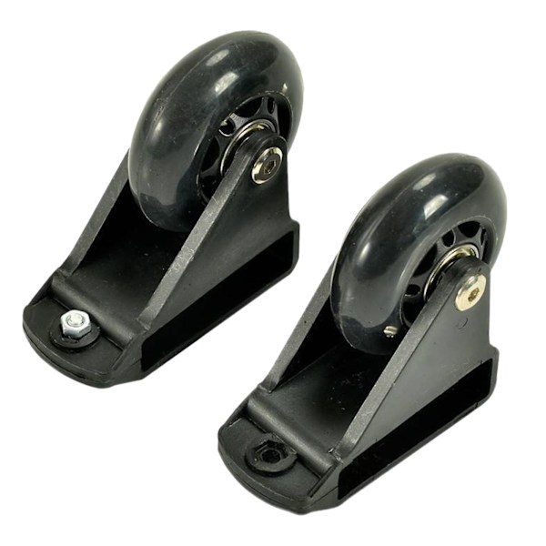 2 kpl Tikkaiden Vaaituspyörät Kärrytarvikkeet Vaihtohihnapyörä Raskaat Tikkaiden Pyörät Tikkaiden Pyörän Jatke Koneeseen [DB] Black 8.6cmx8.6cm