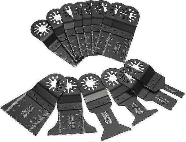 Multifunksjonelt verktøysagblad tilbehørssett, 100 stk oscillerende multikutterblader, for dremel fei [DB]