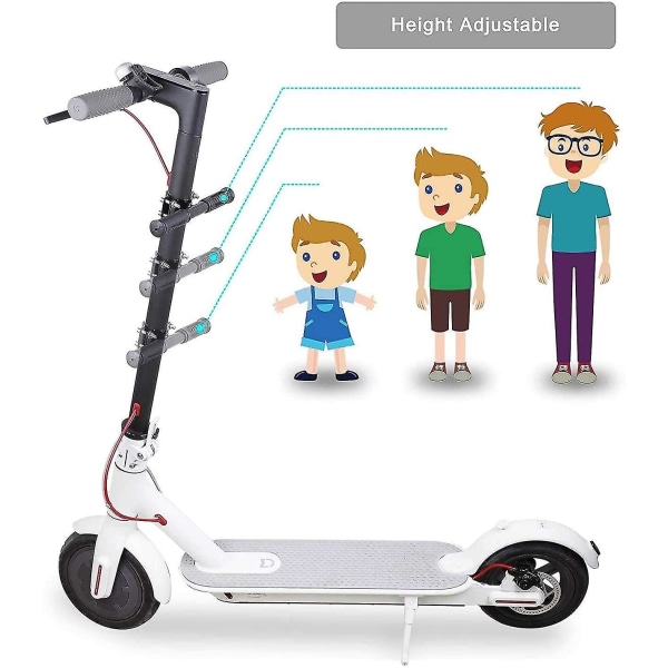 Elektrisk scooter børnearmlæn - Universal armlæn til børn scooter, justerbar greb sikkerhedsramme børnearmlæn