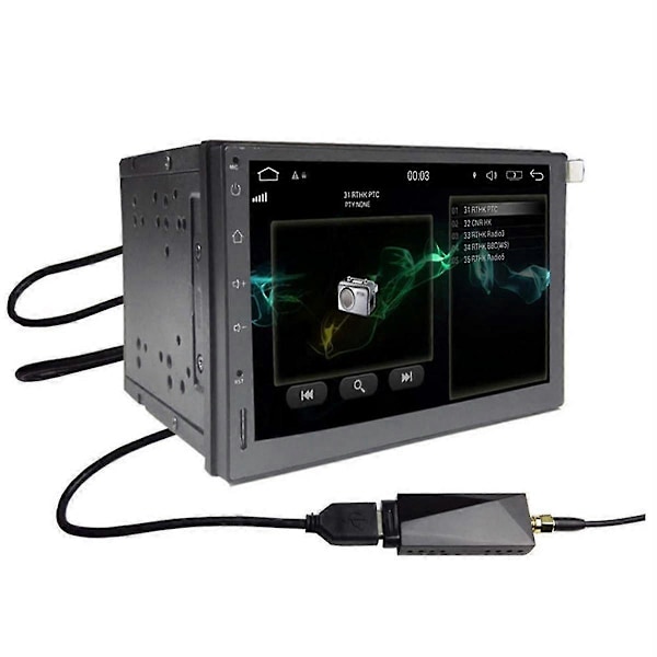 DAB+ Antenne med USB Adapter Android Bilradio GPS Stereo Receiver Afspiller til Universal db