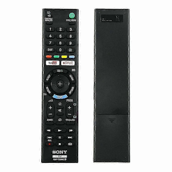 Rmt-tx300e Fjernkontroll for Sony TV Rmttx300e Youtube Netflix [jkw] db