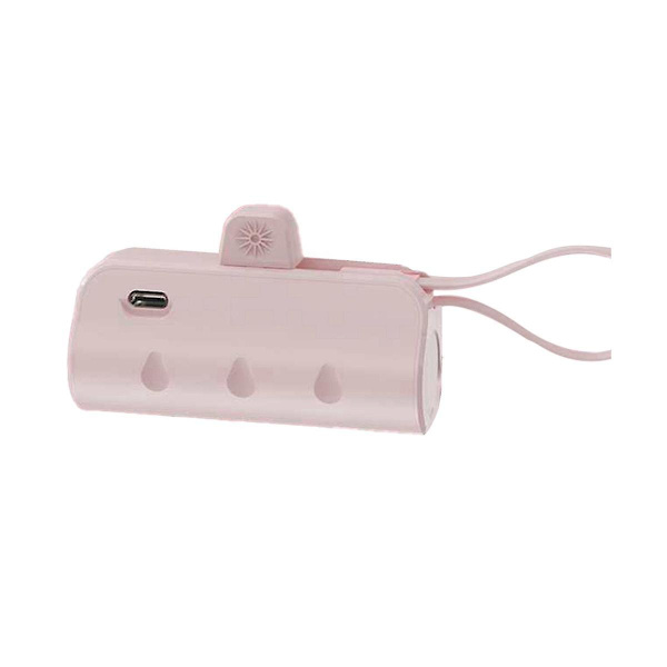 5000mah indbygget kabel powerbank bærbar oplader til Iphone12 13 14 Mix Fold Backup -type-c stik