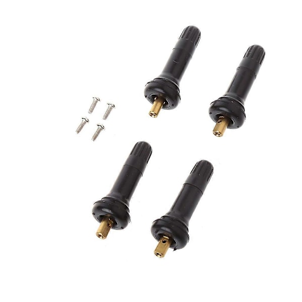 4 stk. Gummi for ventilspindel Dekktrykkssensor Service Kit For GM [DB]