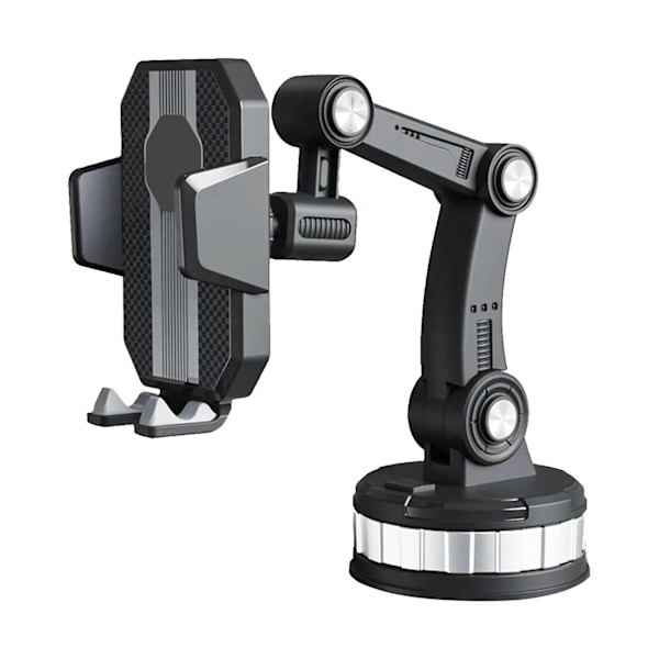 Biltelefonholder 360 Graders Rotation Justerbar Bilforrude Montering Mobiltelefon Stativ til Lastbil {DB} Black