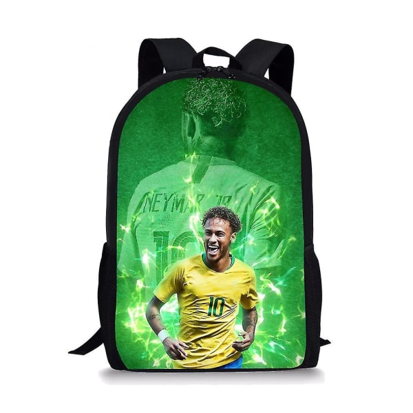 Fodboldstjerne-Neymar Jr. Skole tasker til drenge og piger 3d print skole rygsække børn taske børnehave rygsæk barn bogtaske DB A5