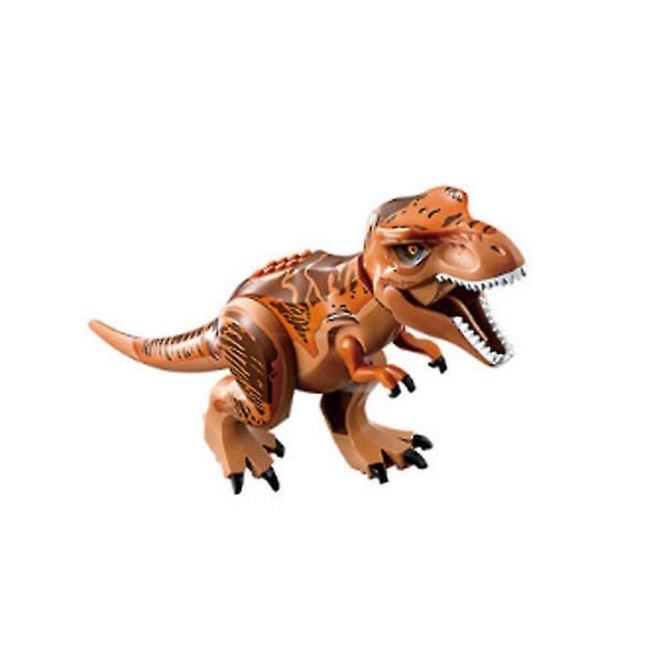 2024 Jurassic Dinosaur Building Blocks Kompatibel  Rex Raptor Ankylosaur Action Figure Modeller Db