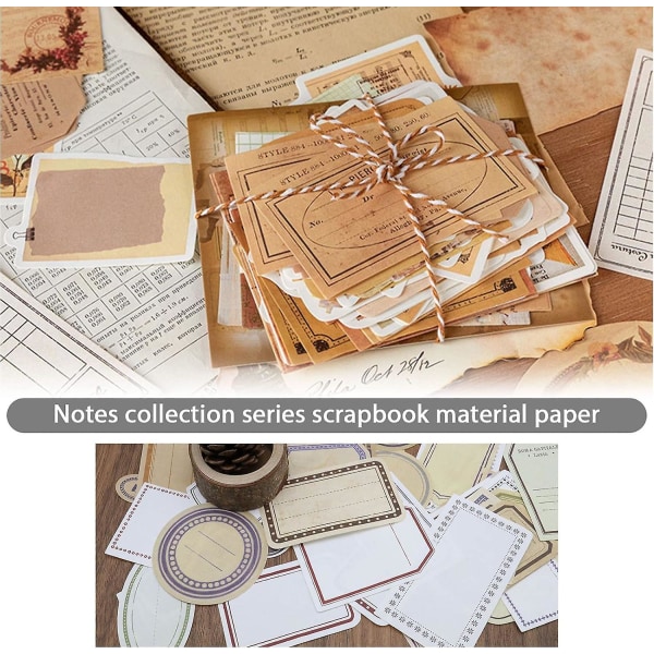 Tee itse Scrapbooking Journal -materiaalipaketti luoviin askarteluprojekteihin