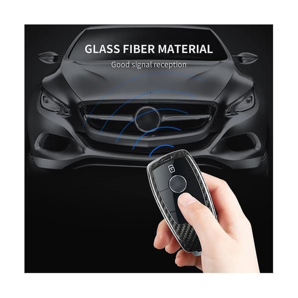 Ægte glasfiber nøglering cover til , nøglering beskytter til C E Cla Gla Smart nøglering