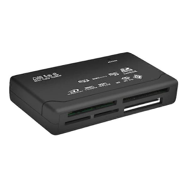Alt-i-en USB 2.0 Micro Secure Digital TF CF MMC kortlæser adapter til PC