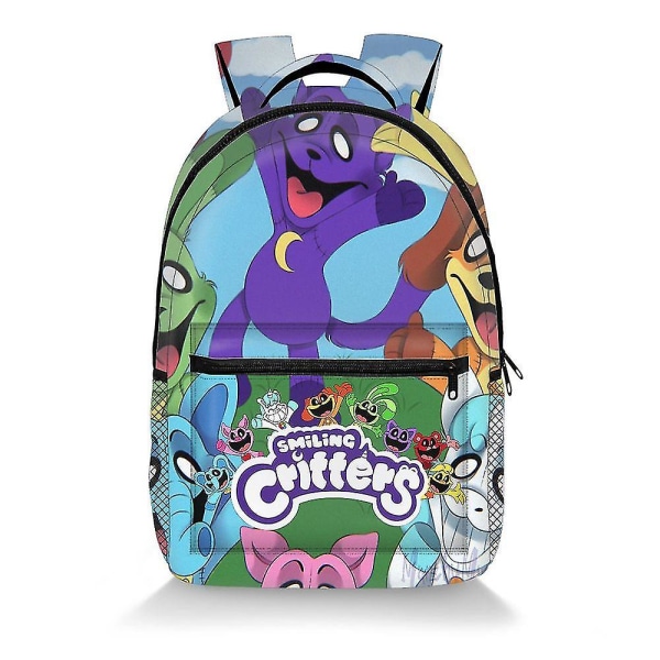 Poppy Playtime-kapittel 3 Smiling Critters Ryggsekk Student Ryggsekk {DB Product 12