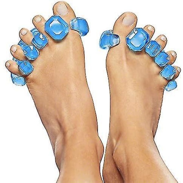 Yogatoes Gems: Gel Toe Stretcher & Toe Separator - Americas Choice For Fighting Bunions, Hammer Toes og mer!