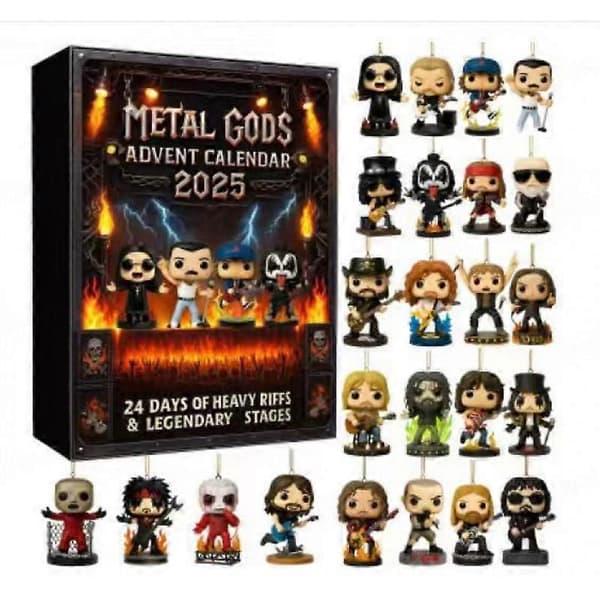 Creative 2025 Fun RockLegend Adventskalender [DB] Rock Advent Blind Box
