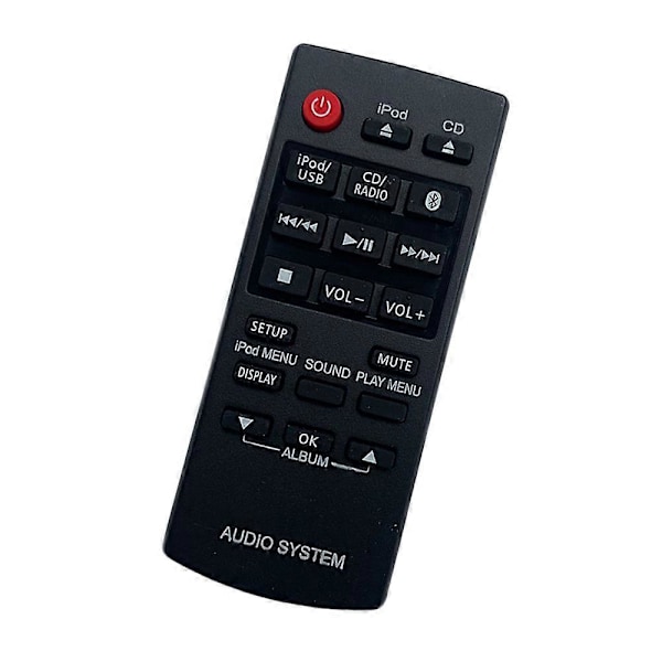 Fjernkontroll for Panasonic SC-HC38 SC-HC38DB SC-HC58 SC-HC38DBGNS SC-HC38EC-K SC-HC58EG-W N2QAYC000059 Kompakt Stereoanlegg [DB]