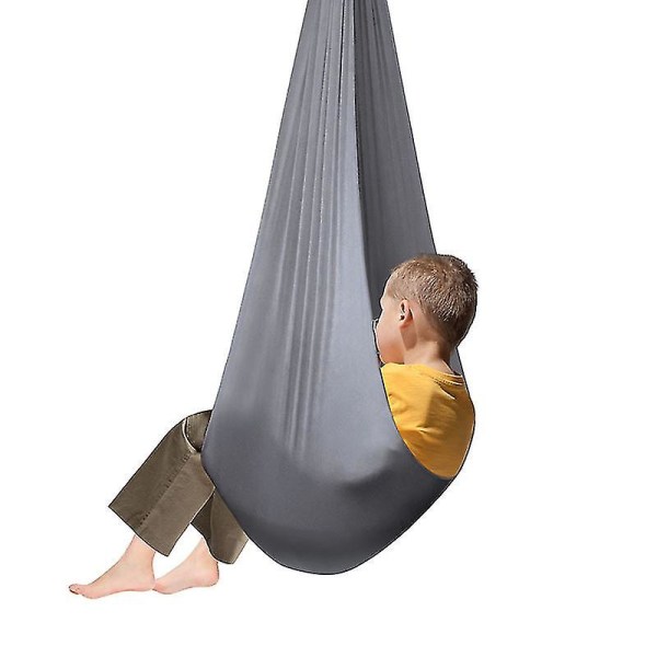 2022 Nytt Aerial Yoga Swing Set & Hängmattesats För Flexibilitet & Smärtlindring [DB] gray 150*280CM