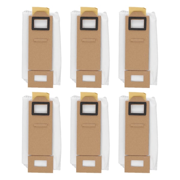 20246st dammpåse dammsugare ersättningsdelar för Xiaomi Roborock T7S Plus EU-version [DB]
