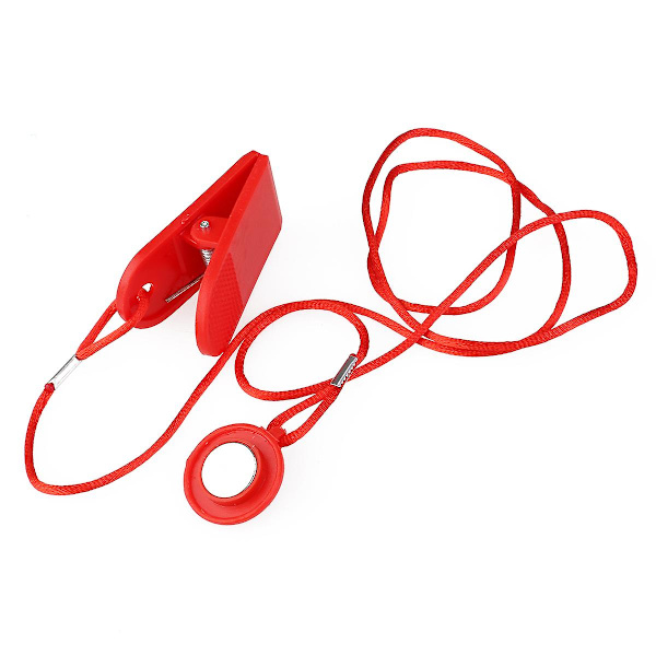 Magnetisk Nøgle Sikkerhedsnøgle Løbebånd Løbemaskine Nøgle Magnetisk Løbebånd Nøgle Løbebånd Sikkerhedsnøgle { DB} Red