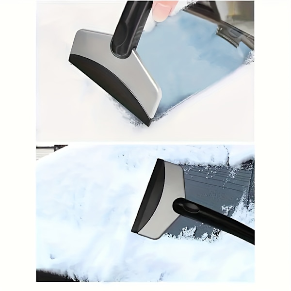 2 stk. Rustfrit Stål Bilskovl til Sne & Is - Vindue Rengøringsværktøj, Ikke-Elektrisk Udvendigt Tilbehør db Stainless Steel Mini Snow Shovel