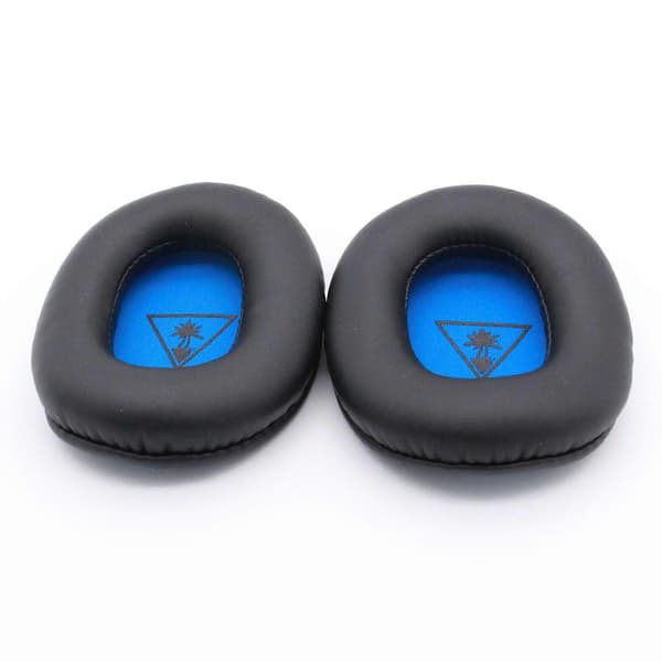 Premium Erstatningsøreputer for Turtle Beach 500P/450/FORCE/XO7 - Svart [DB]