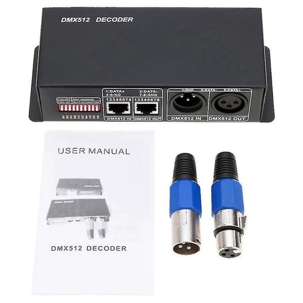 Dmx512 Dekoder Led Dimmer Driver Rgbw Kontroller -512 4 Kanaler Dekoder Kontroller Dimmer For Rgbw db