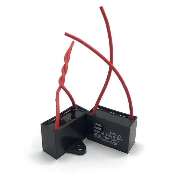 CBB61 Kondensator 450V Viftekondensator Holdbar Startkondensator [DB] 1.5UF