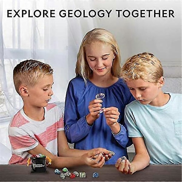 Julekalender 2024 - Sten, Mineraler & Fossiler Julekalender Til Børn & Geologi Entusiaster [DB]