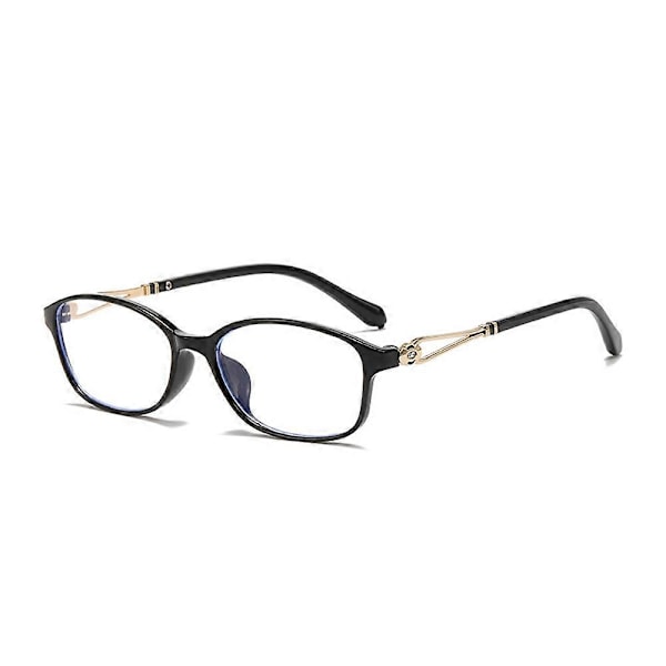 Lukulasit Sinivalosuodattimella Optiset Linssit Silmälasit +100 - +400 Astetta Silmälasit Unisex Miehille Naisille [db] Black 400 Degree