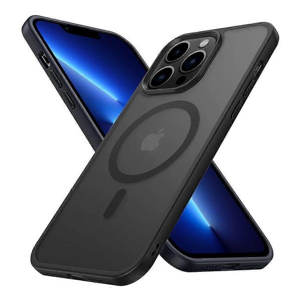 iPhone 13 PRO MAX -suojakuori MagSafella [DB] BLACK iPhone 13 PRO MAX