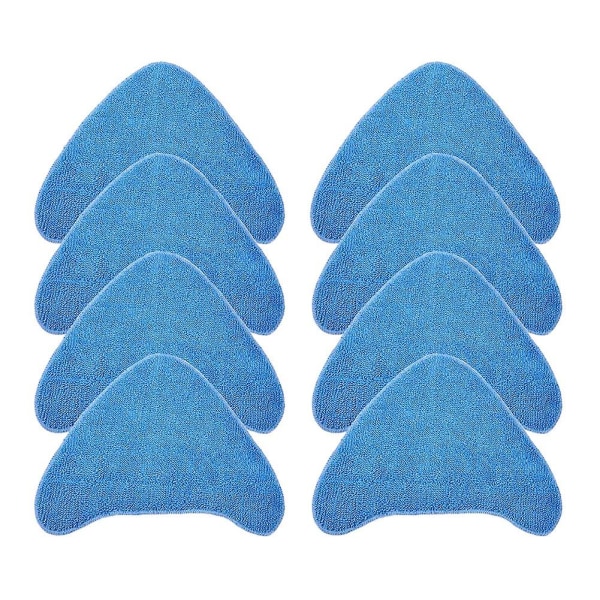 8 pakker udskiftning dampmoppe rengøringspuder til Vax S85-CM dampmikrofiber rengøringspude puder rene  [dB} blue