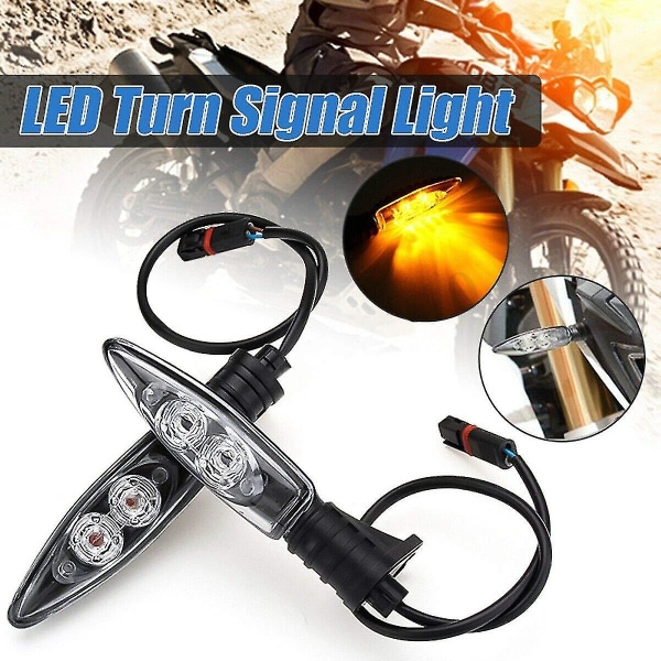 For - R1200gs F650gs R1200r S1000r S1000rr F800gs K1300s G310r/gs Blinker Turn Signals Led Indicato [DB]