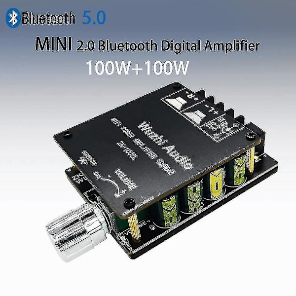 Bluetooth Forstærker Stereo Board 100wx2 Bluetooth Forstærker [DB]