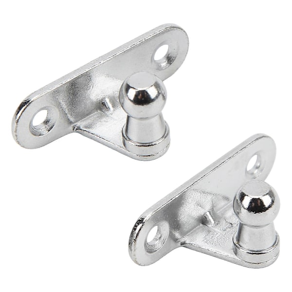 2 stk. Gassfjær Monteringsbrakett 10mm Kulebolt Metall Universal Multi-Passform for Motorrom Bagasjerom [DB]