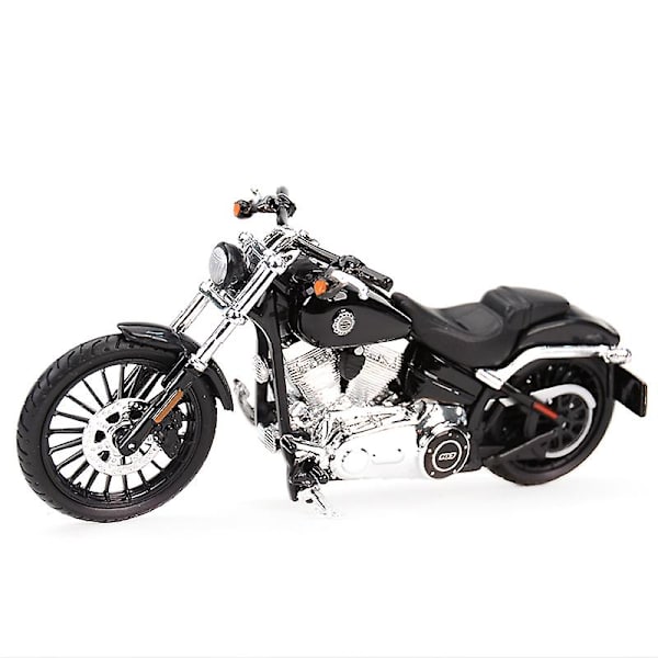 Maisto 1:18 Harley-Davidson 2016 Breakout Die Cast -ajoneuvot Keräilyharrastukset Moottoripyörämallin lelut db Black