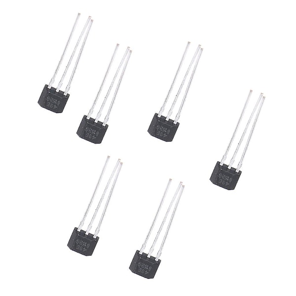10 stk 49e Hall-element Oh49e spenningsregulator Hall-effektsensor lineær bryter [DB]