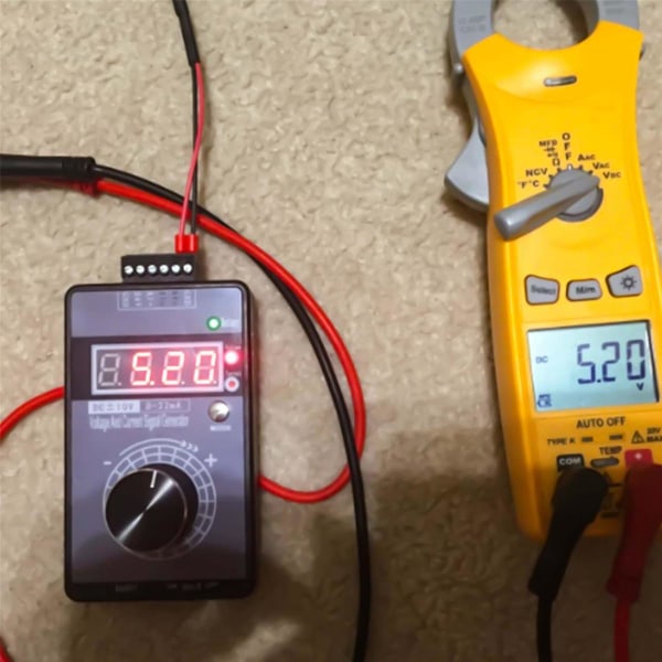Precision 4-20mA ström- och spänningssignalgenerator, analog simulator för PLC och panel felsökning, frekvensomvandlare