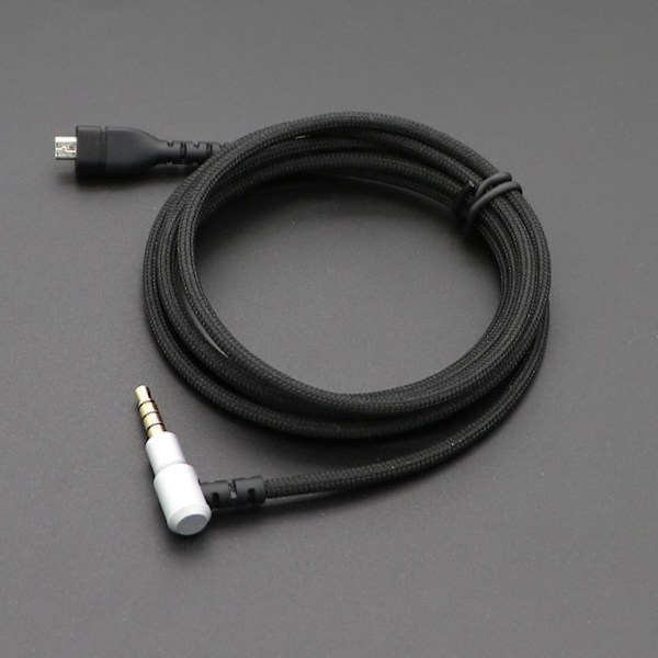 Øretelefon lydkabel for Steelseries Arctis 3 5 7 9x Pro Gaming Hodetelefoner [db] Straight