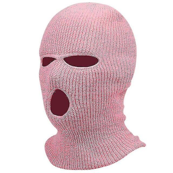 Hals Leggings 1 stk. Brodert Balaclava Maske 3 Huller