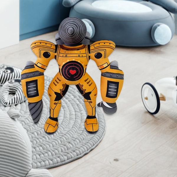 2023 Skibidi Toalettplysch, 11\" Titan Drill Man Plushie Leksak för Spelfans Present [DB] Yellow