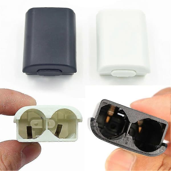 Trådløs controller batteripakke bagcover plastikholder til Xbox 360[DB]