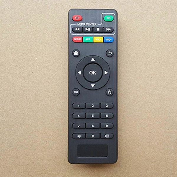 Fjernkontroll for X96Mini X96W Android TV Box IR Fjernkontroll for Mini X96W Dekoder [Db] Black