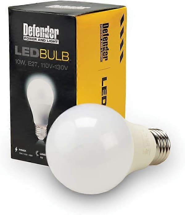 LED 10W Lampa ES Sockel 110V, 10-pack, Modell E56262 [DB]
