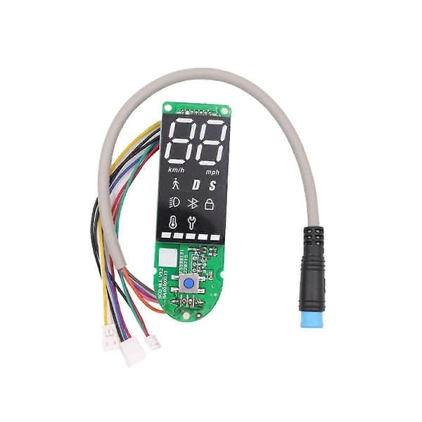 Elektrisk scooter dashboard printkort bluetooth board reservedele til mi3 [DB] Green  Black
