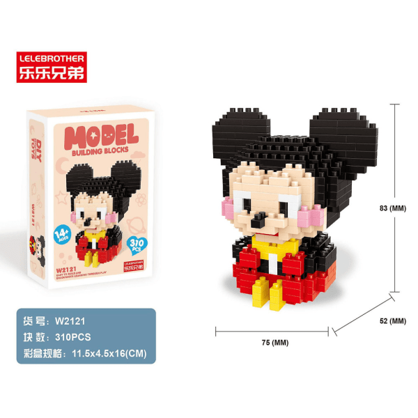Mini  Rakennuspalikka Koulutus Lelut  Hahmot  Ja Minnie Db C
