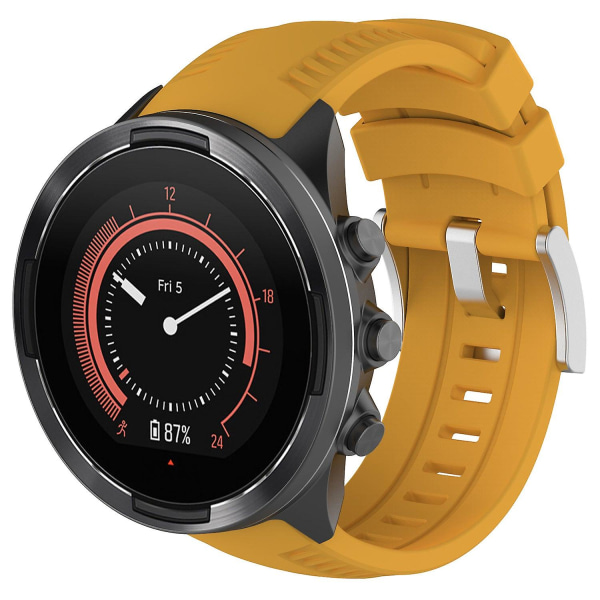 Silikonerstatningsklokkerem for SUUNTO 9 Smart Watch