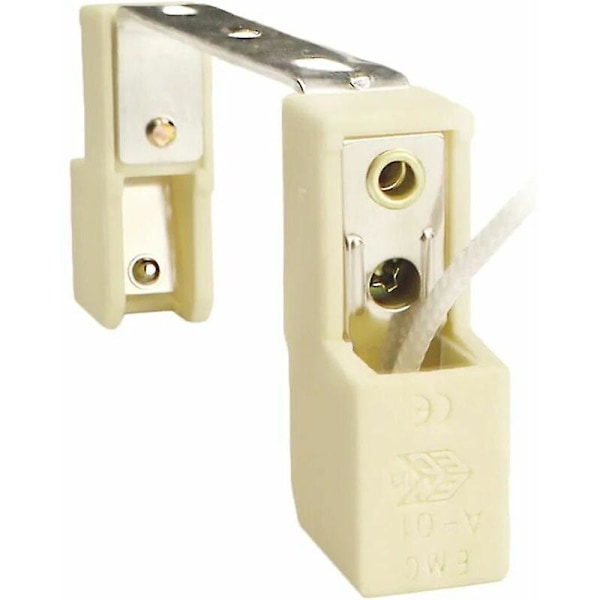 Sokkel for R7s Lampe 118mm Halogen og R7s LED Pære, AC 100-240v, R7s J118 Lineær Base Keramisk Holder for Spotlight, Pakke med 2db