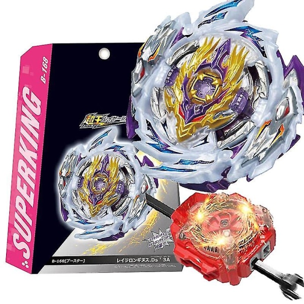 Cht Box Set B-168 Rage Longinus Superking B168 Spinning Top Med Spark Launcher Box Barneleker For Barn db Ripcord Set