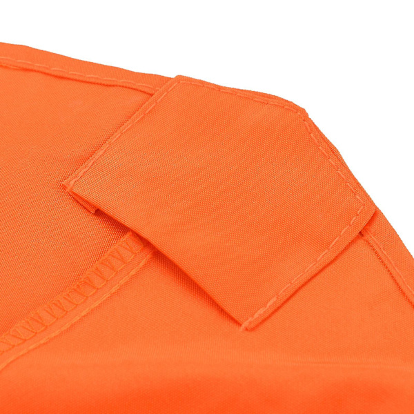 Udskiftning af stof til haveparasol, baldakin til 3m 6/8x arm parasol  [dB} Orange 300cm x 8k