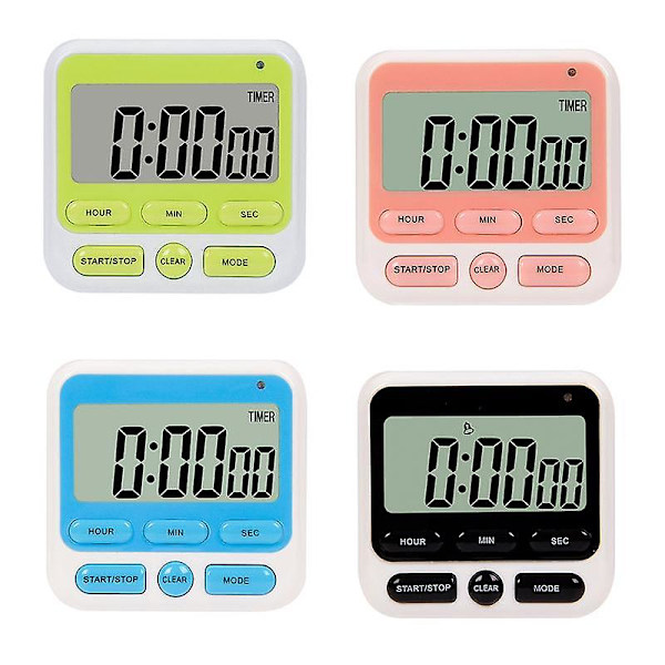 Digital Köktimer - Bakning, Pizza, Nedräkning, Alarm {Db} Pink